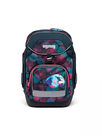 ERGOBAG | Set de mochila escolar de 6 piezas PACK BlütenzauBär | dunkelblau